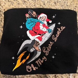 Living Fully Co “Oh My Stars, Santa!” Sweatshirt